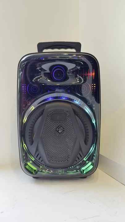 Portable Rechargeable Bluetooth Speaker with RGB LED & Mic for