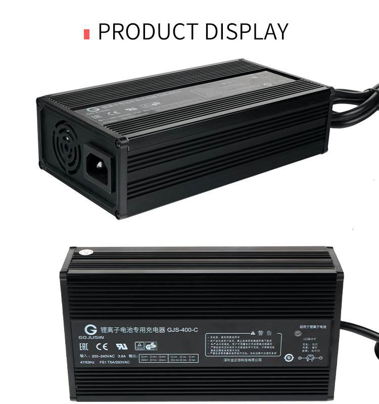 Подгонянный 400W Chargeur Batterie литиевый 72В 5А LiFePO4 литий-ионный свинцово-кислотный аккумулятор зарядное устройство для Гольф-каров коляска лодка вилочный погрузчик