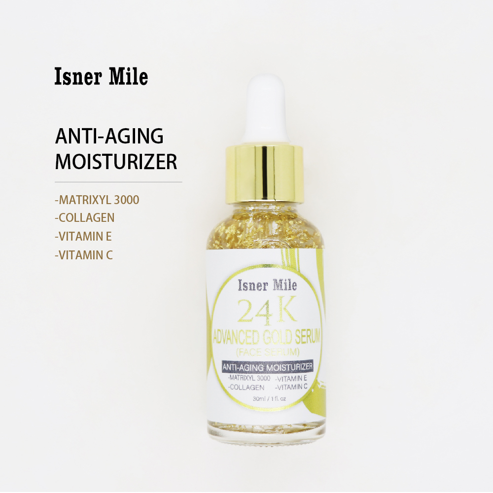 Anti Aging Wrinkle Moisturizer Face Care 24K Advanced Gold Serum