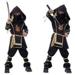 Ninja Boy Costume Cosplay Cold Killer Costume Set High Quality Factory Large Inventory Polyester Material