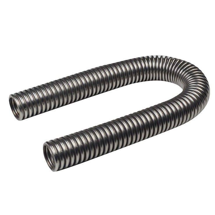 Acier inoxydable 24inch universel Radiateur Flex eau de refroidissement Kit de tuyau de radiateur avec Caps