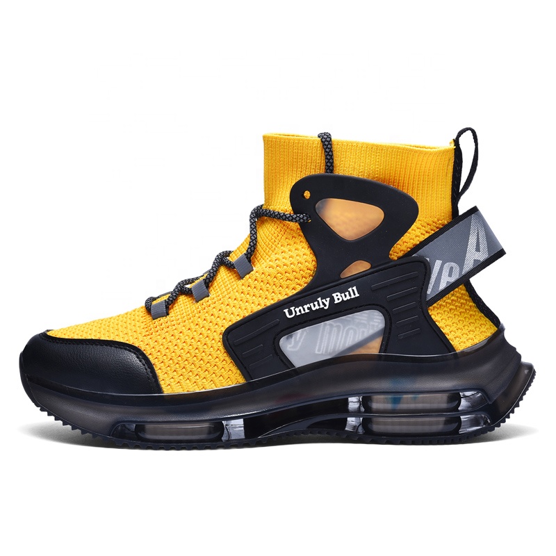 Высококачественная повседневная модная спортивная мужская обувь для бега из ТПУ с высоким вырезом, oem-сервис, хорошее качество, сделано в Китае