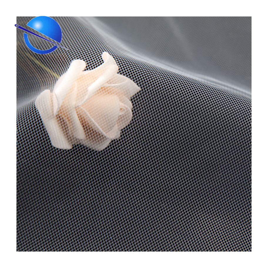 Оптовая продажа 100% полиэстер Американский Тюль сетчатая ткань для платья