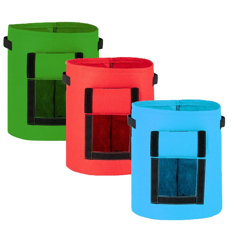 Войлочные пакеты для выращивания картофеля 5 7 10 15 20 галлонов, тканевые пакеты для посадки