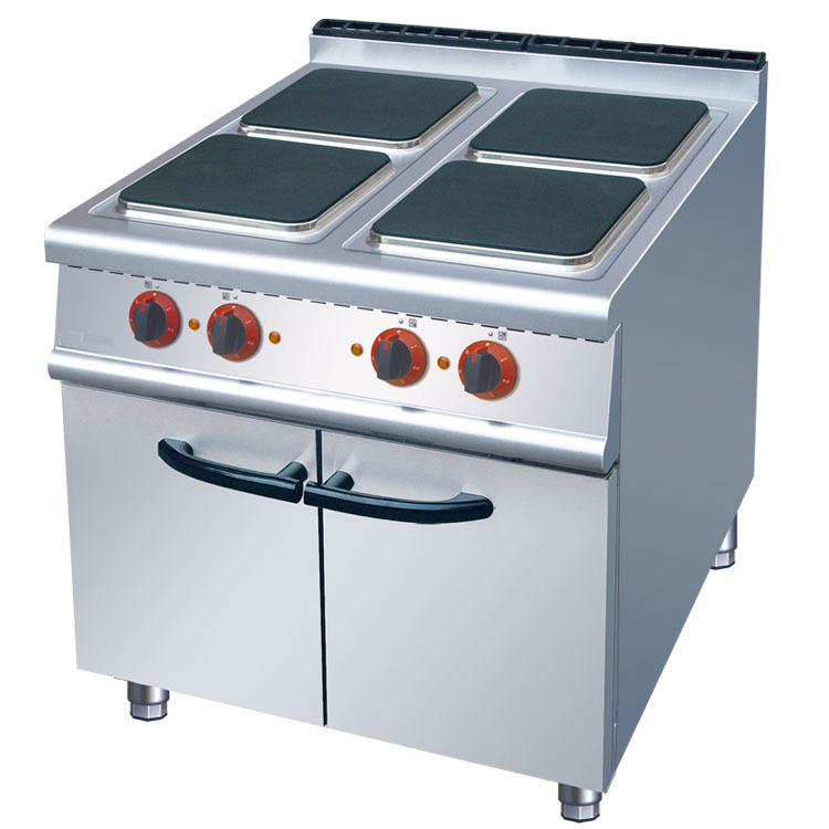 4-плита электрическая с шкафом, 4 горелки электрическая плита с шкафом
