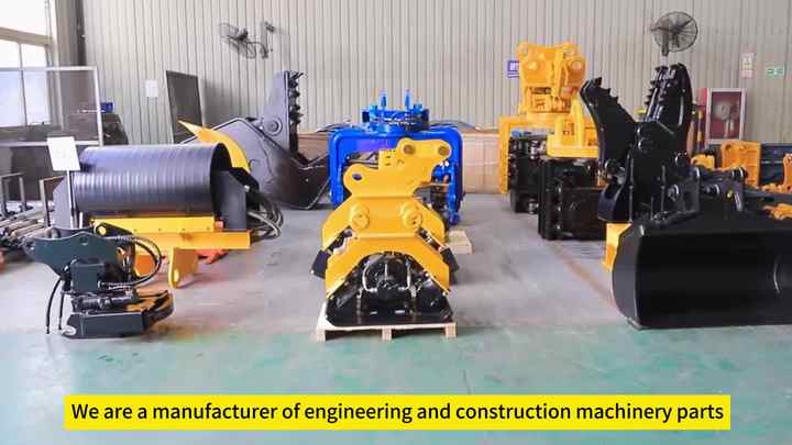 HOPE Excavator Mounted Drum Compactor for Backfilling and Trench ...
