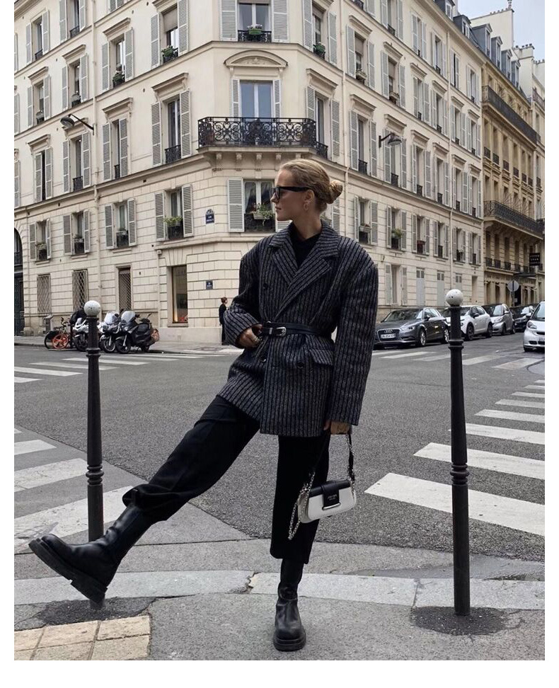 Хит продаж, женская обувь, 2021 натуральная кожа, классные сапоги sayin на массивной платформе, женские сапоги до середины икры, ботильоны