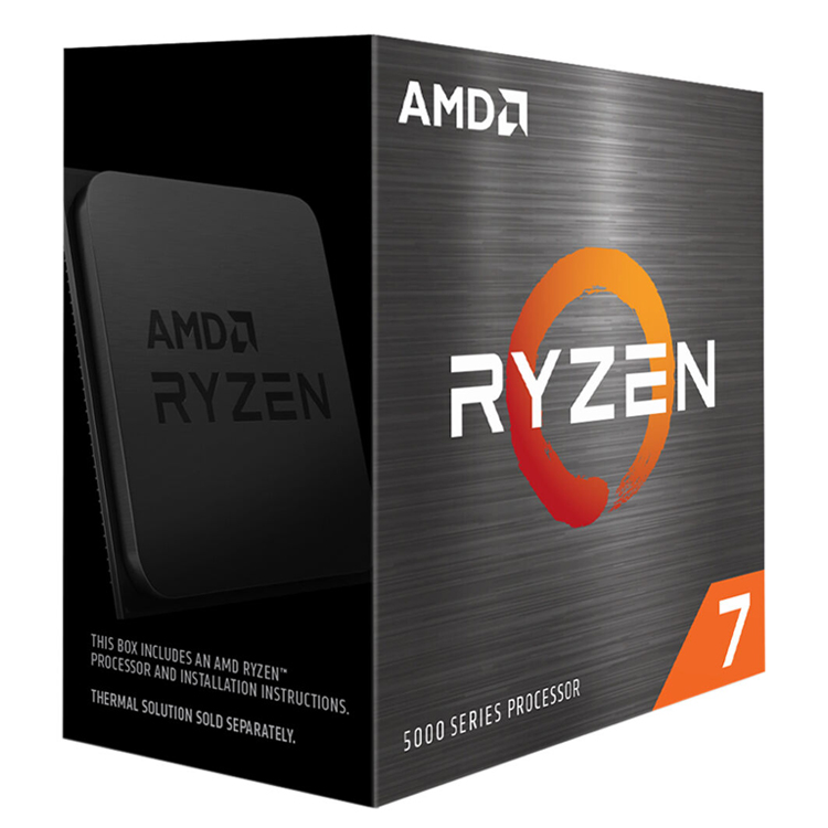 AMD Ryzen 7 5800X CPU - 8 Cores, 16 Threads, AM4 Socket, Up to 4.7