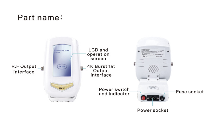 3 in 1 40k cavitation Body Slimming Machine Skin Tighten fat removal Fat Burning Waist Beauty Massage machine cavitation 40K