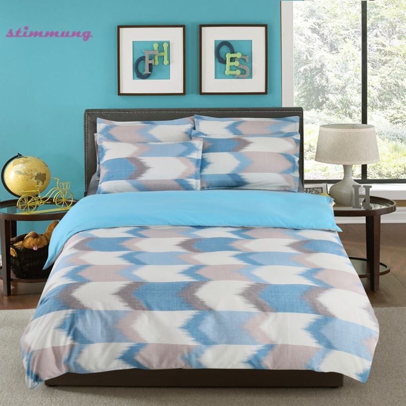 China Blue Comforter Sets China Blue Comforter Sets Manufacturers