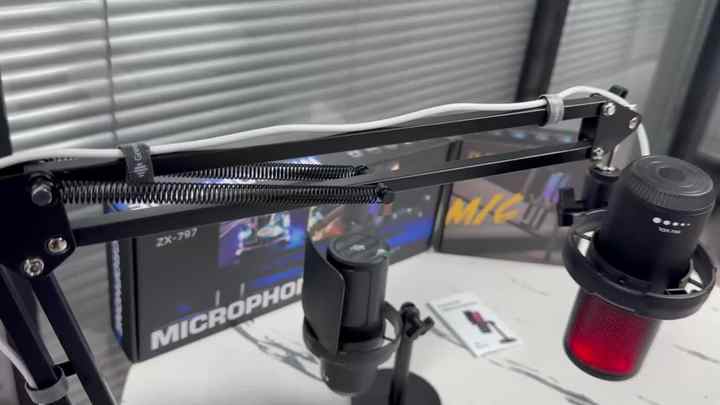 GAM-ZX797 Condenser Microphone - Pro Recording Studio Kit