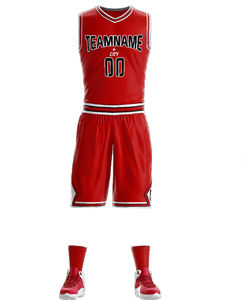 basketball red jersey