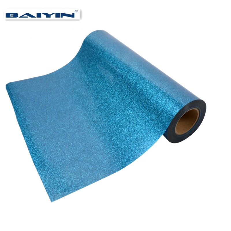 Теплопередающая виниловая блестящая виниловая пленка для тканей, горячая Очистка