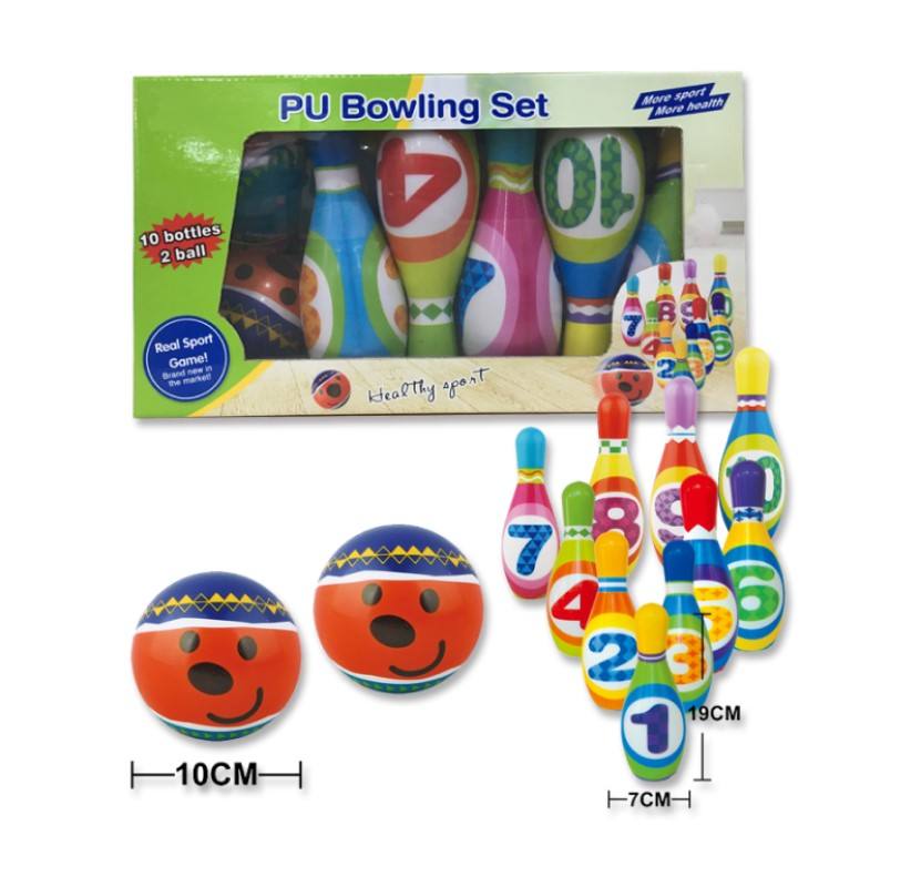 real bowling set