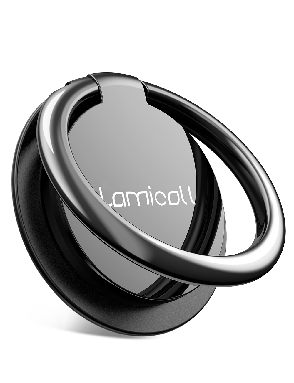 Кольцо-держатель для сотового телефона-подставка для телефона Lamicall, металлическая подставка для ручного захвата, совместимая с iPhone 11 Pro XS Max XR X 8