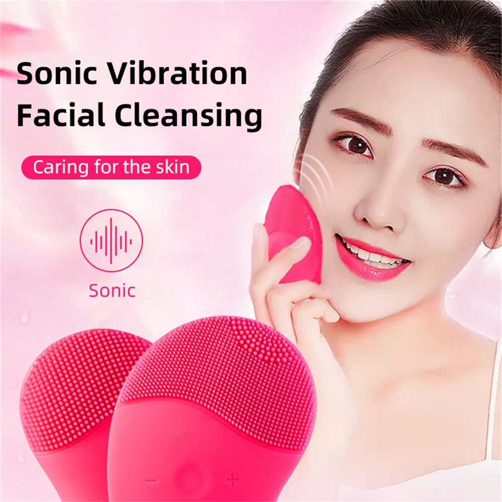 Щетка для чистки кожи и лица, электрическая щетка для чистки лица и массажер