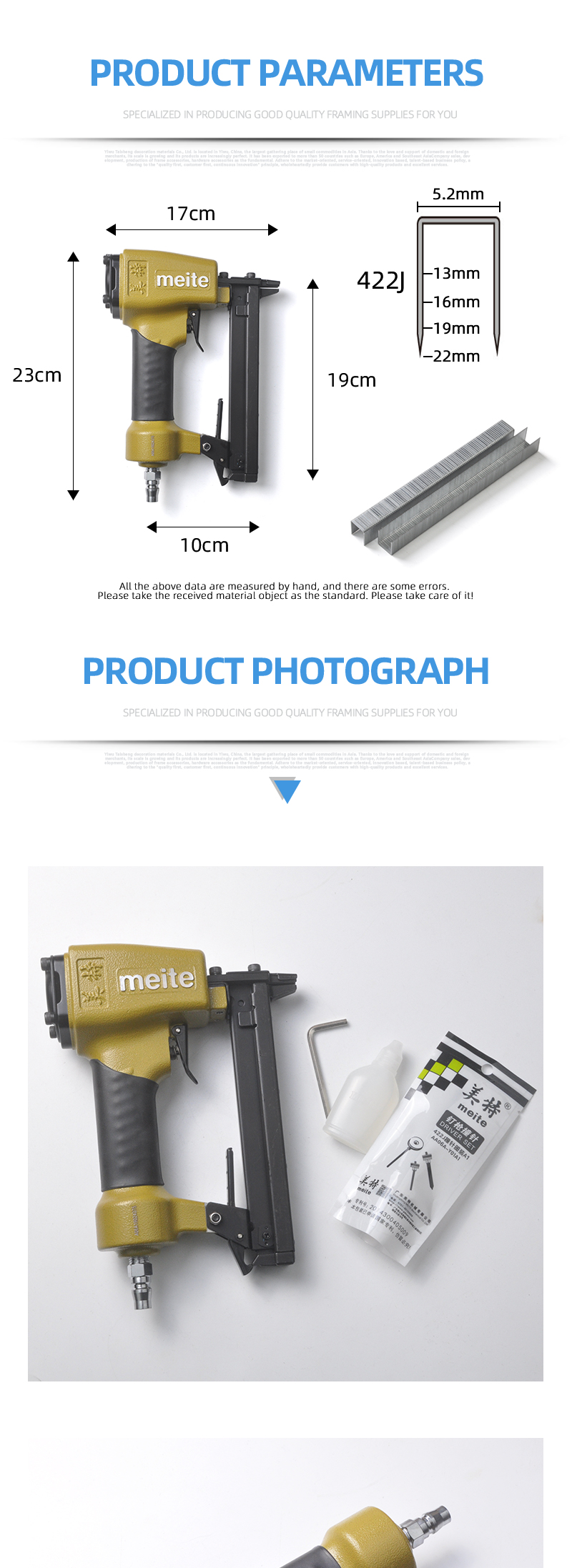 Aazon.co: Staples U-Shaped Nail Pin 410J 413J 416J 419J 422J Code