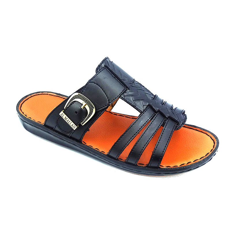 High Quality Casual Men Shoes And PU Arabic Slipper sandals leather slide