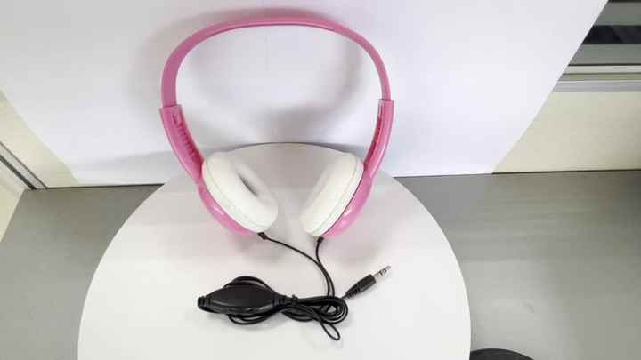 Retractable HIFI Stereo Wired Headband Headphone 85db
