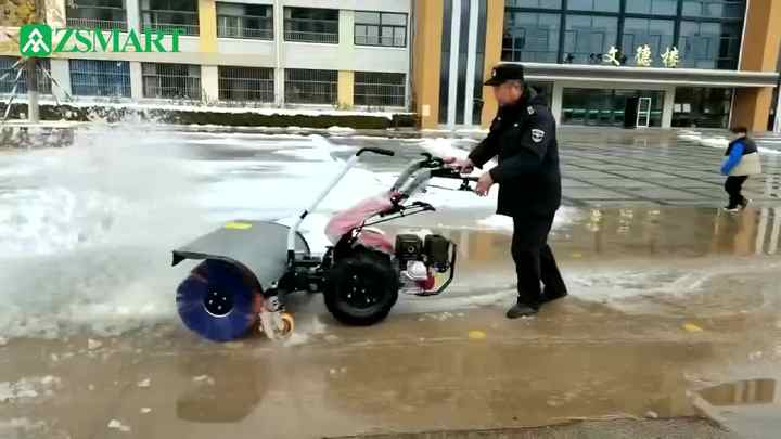 Small Snow Thrower Hand Walk-behind Hydraulic Snowplow Machine Snow ...