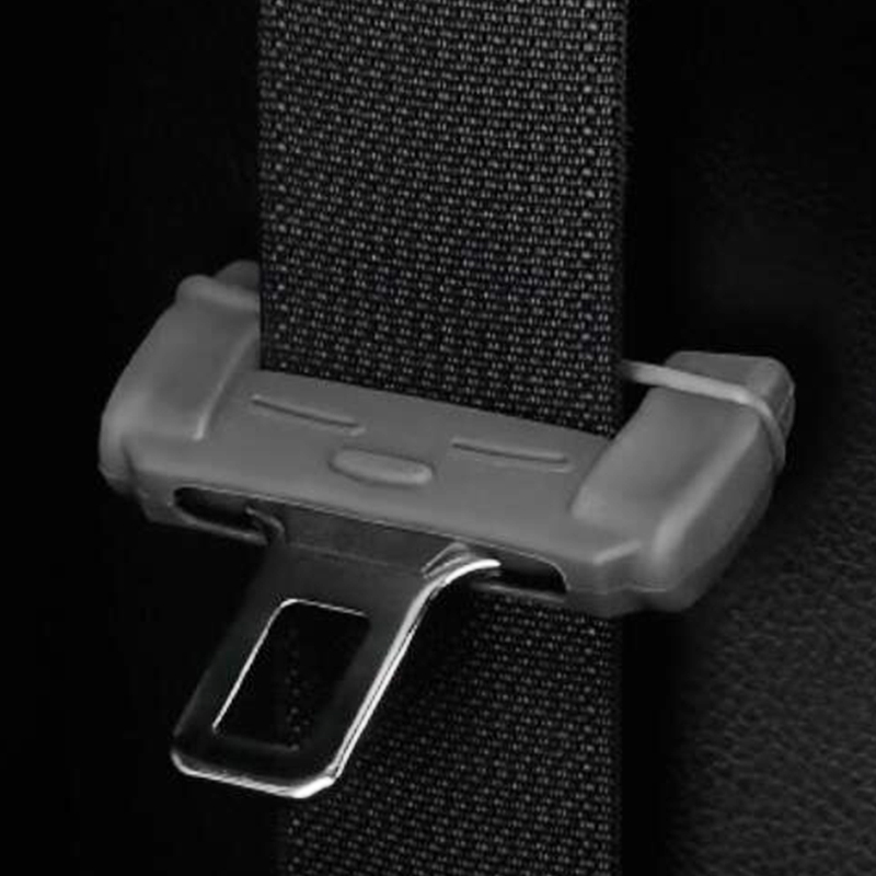 Car Accessories Silicon Protector Anti-Scratch Seat Belt Buckle Clip Car Safety Belt Buckle Covers