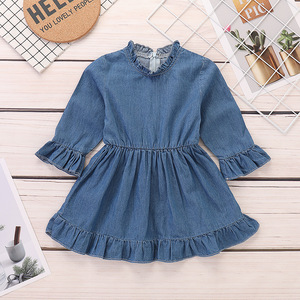 jeans frock ladies