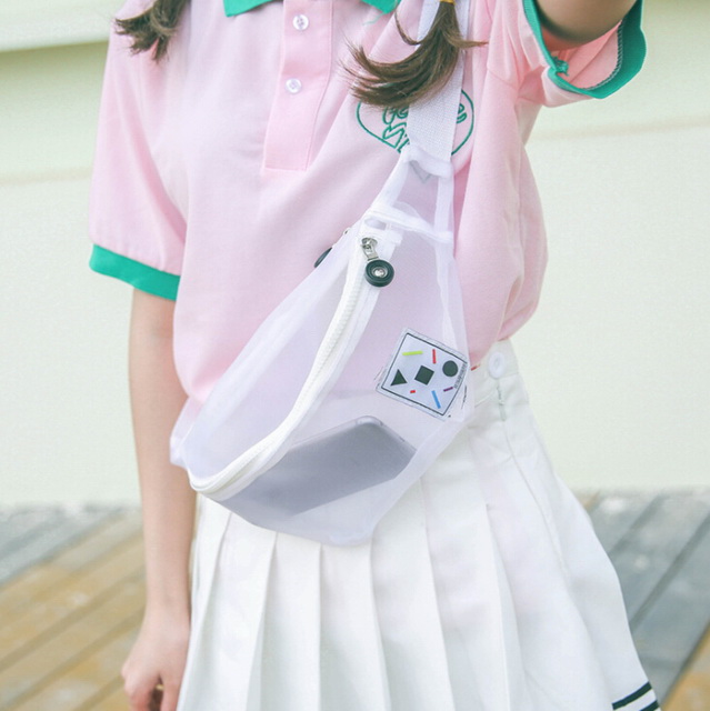 Marsupio marsupio da esterno per marsupio hippack in rete di poliestere nero per donna