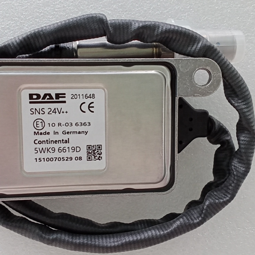 Neu 5WK9 6619D Lambdasonde NOx Sensor 2011648 1793378 1836059 For DAF LKW 24V