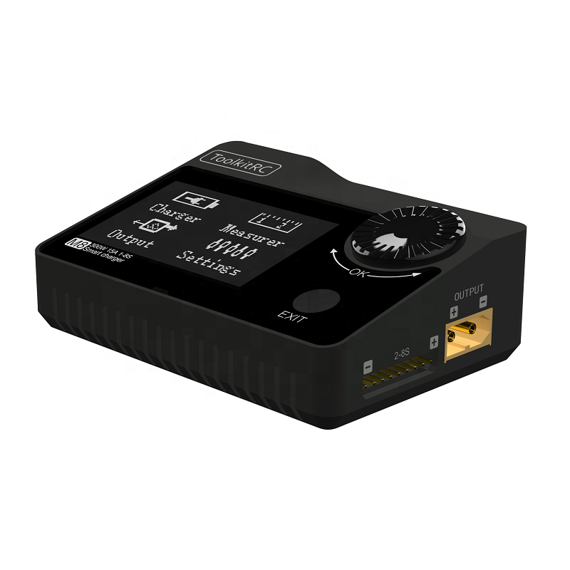 Toolkitrc M8 300W 15A небольшой гоночный Дрон с видом от первого лица детали lipo разрядник черный баланс зарядное устройство