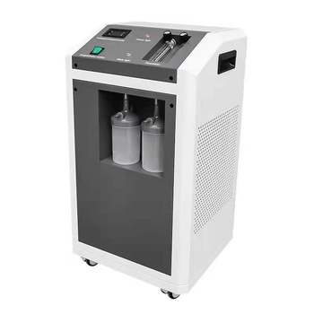 双杯10l家用氧气浓缩器,带雾化器和脚轮