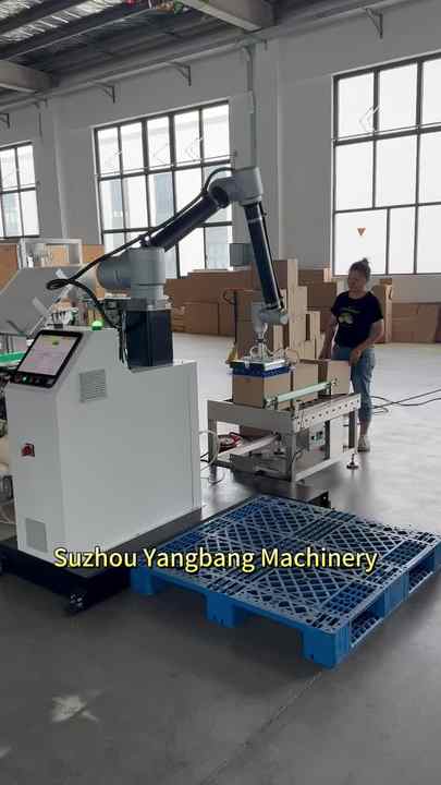 YB-MD35F Automatic Cobot Robot Palletizer Arm Gripper Carton Case ...