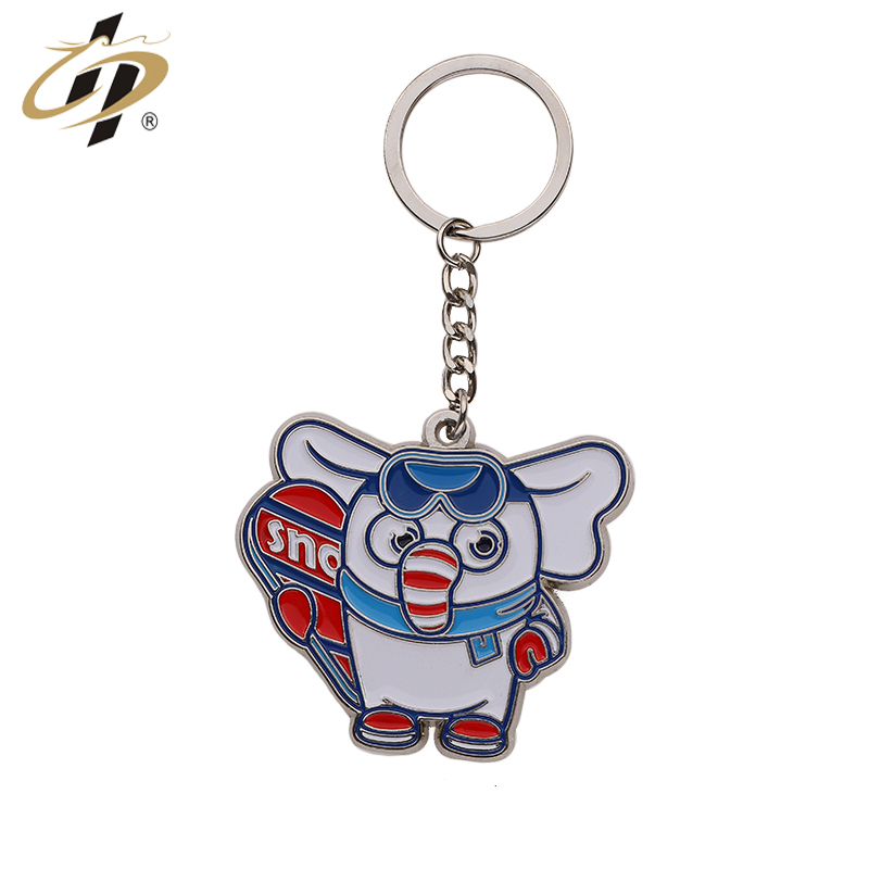 Для изготовления мягких эмаль дешевые изготовленные на заказ с рисунками зверей из мультфильмов, брелки для ключей