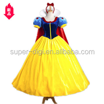 Adult Women's Princess Snow White Dress - Cosplay & Stage Wear Adult Women's Princess Snow White Dress - Cosplay & Stage Wear