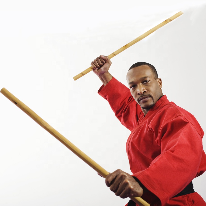 Burned Rattan Bo Staff Martial Arts Karate Practice Escrima Kali Stick 72/"