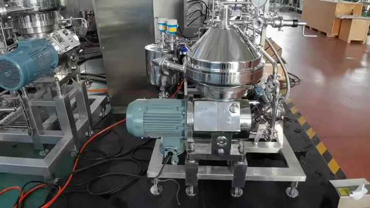 Rotating Disc Extractor Waste Oil Water Fat Disc Extractor Centrifuge Separator Machine For ...