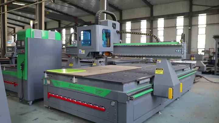 Large Format Coil Router Large Format Woodworking CNC Router 1300x2500x200mm Auto Tool Change ...