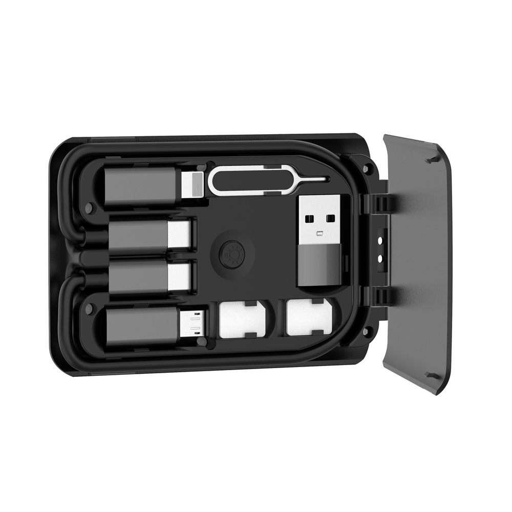 6 в 1 беспроводной зарядный usb-бокс с адаптером для sim-карты к micro стандартному адаптеру для sim-карты с Открывателем для sim-карты для всех смартфонов