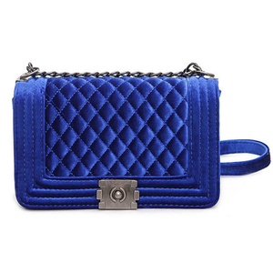 Online Shopping Quilted Chain Velvet Handbag Women Sac A Main Femme Private Label Handbags