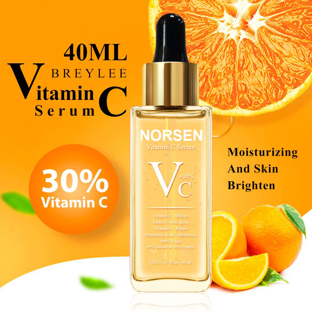 Hot Selling High Quality Organic  Moisturizing Anti Aging Vitamin C Serum