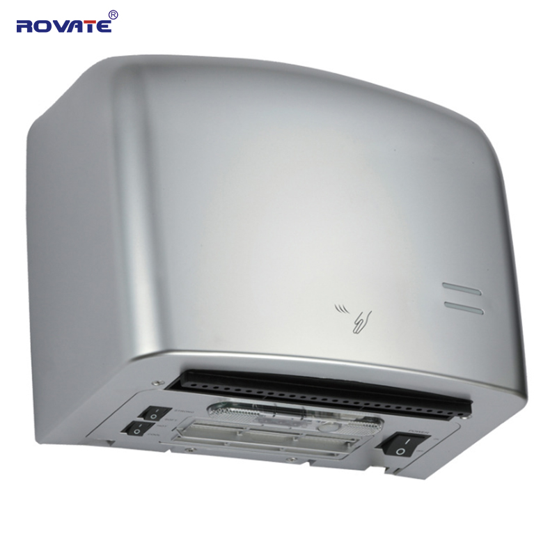 ROVATE пользовательская коммерция маленькая ручная сушилка профессиональная металлическая настенная высокоскоростная сушилка