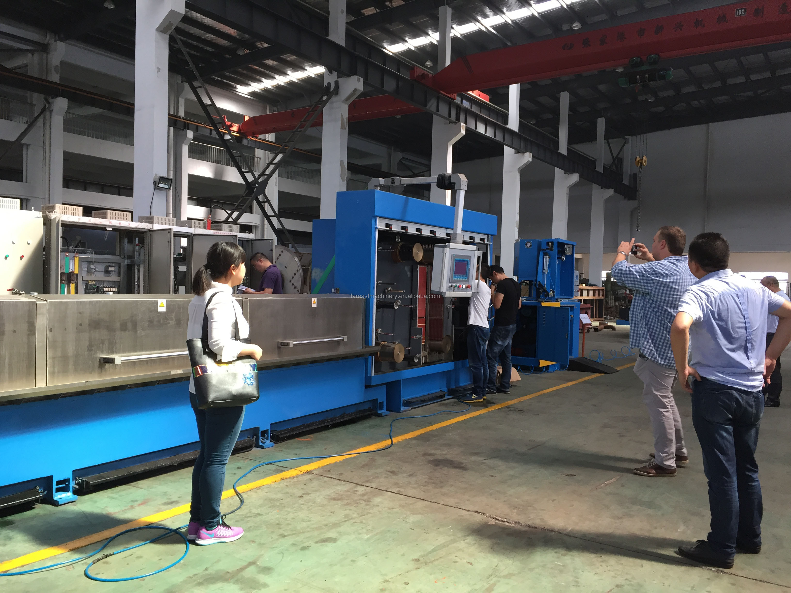 Мельница для волочения медной проволоки RBD (1,2-4,0) пробой Медного стержня с непрерывным отжигом для кабельной проволоки делая машину для рисования