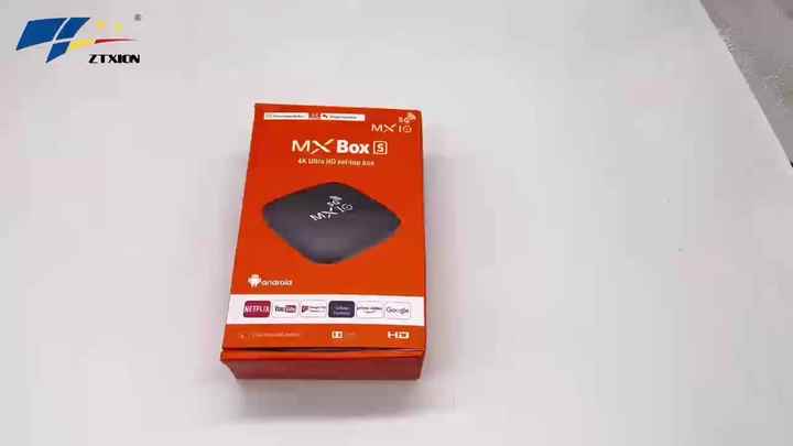 Android 13 1GB Quad Core Smart TV Box with Dual Band Wifi6