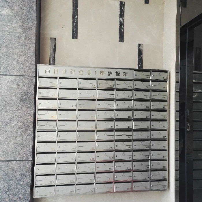 Напольная подставка из нержавеющей стали почтовый ящик для жилых металлических очень больших почтовых ящиков