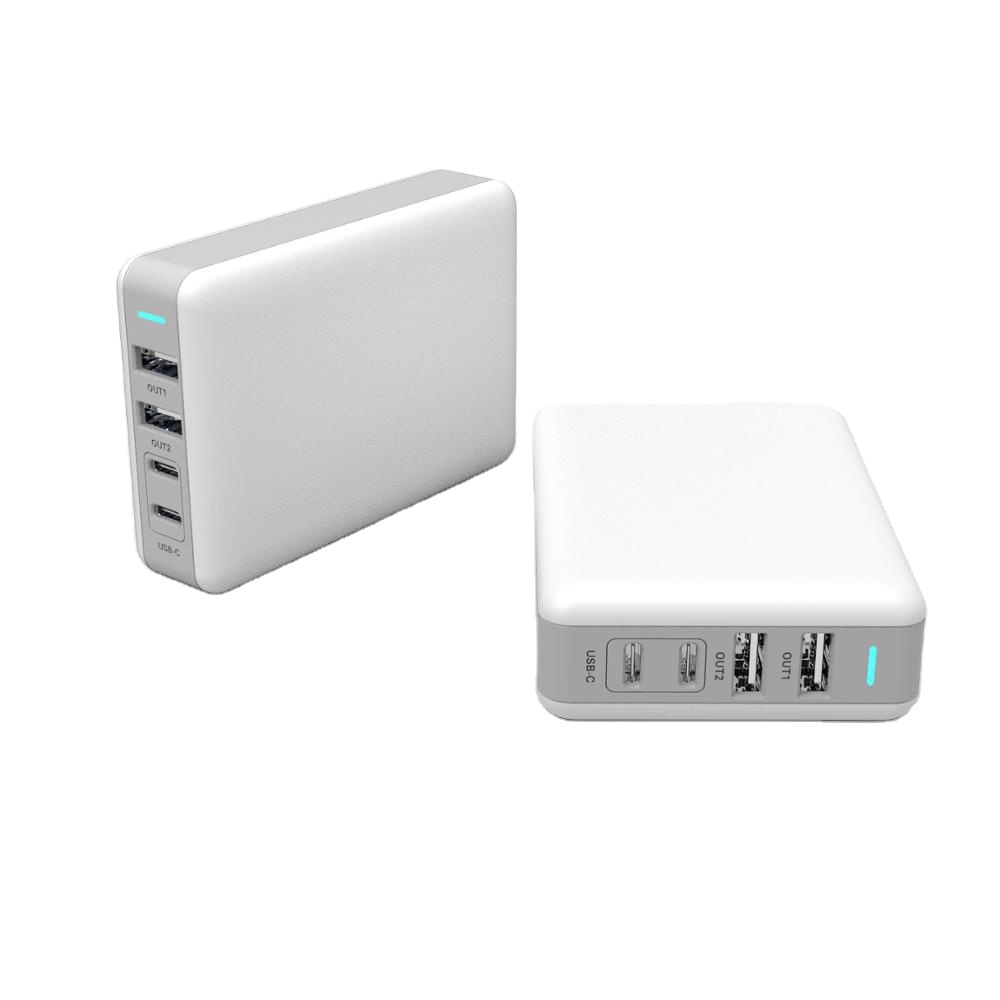 Быстрое зарядное устройство 65W для дома, зарядное устройство PD QC для Macbook