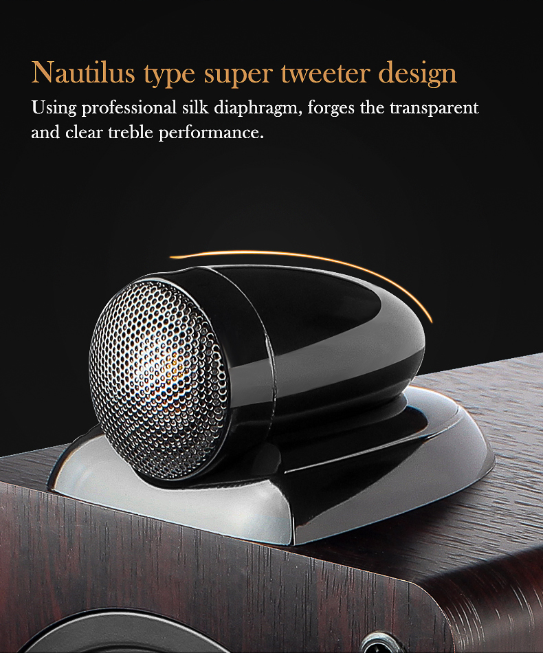 スピーカー・ウーファー Classic Hi-Fi Bookshelf Speaker SP-2080 SP-2080 5.25 Inch 2-Way Crossover HIFI Professional Speaker