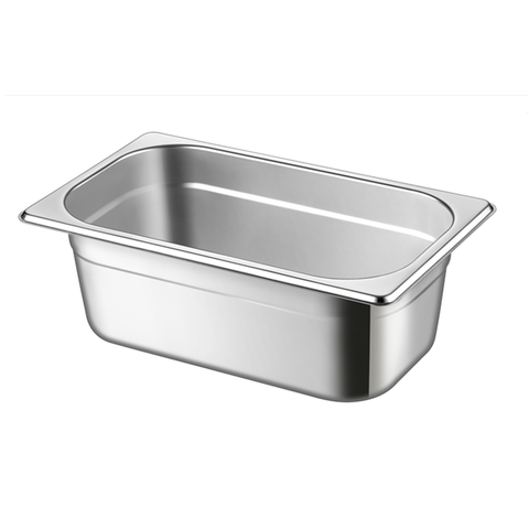 restauranr 酒店服务欧式长方形所有尺寸 1/4 不锈钢 gn 平底锅
