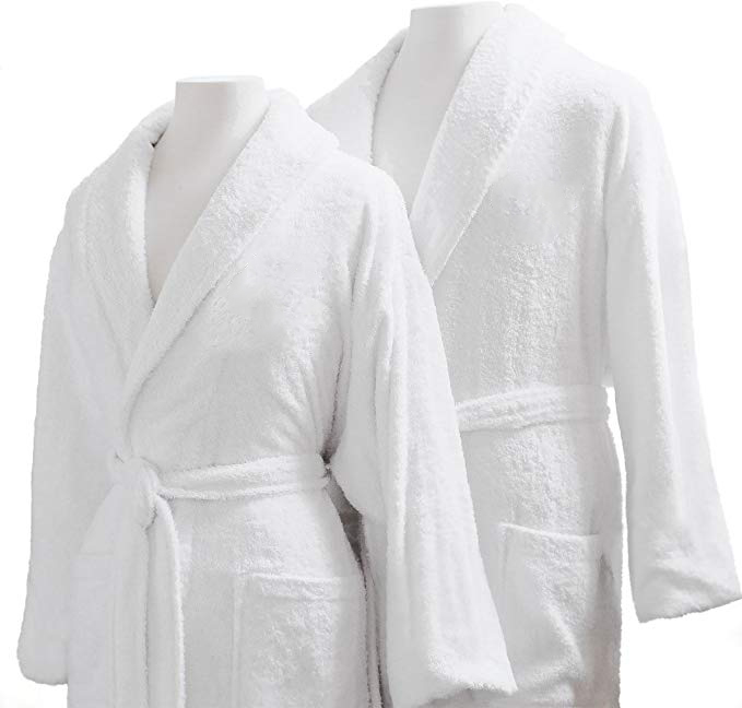 DARK BEIGE VELVET BATH ROBE PERSONALISED MEN BATHROBE WAFFLE 100/%COTTON