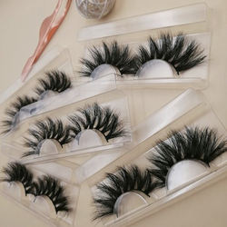 wholesale custom lash box 3d bottom full strip mink lashes dramatic mink eyelashes vendors 3d 25mm mink eyelash
