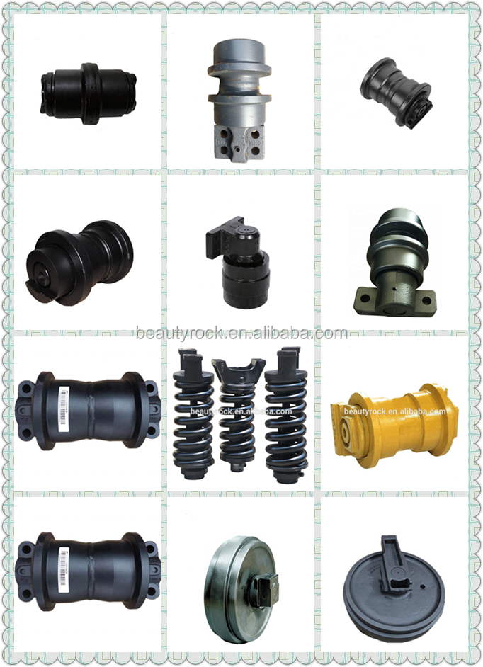 DX225 Doosan Excavator Upper Top Roller K1037728 - Durable Steel Part