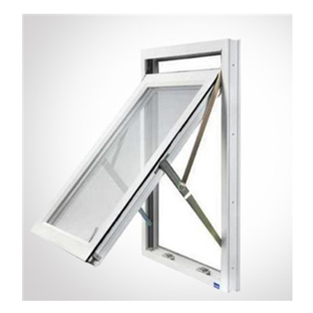 New product PVC/UPVC awning/top hung window with grill design,PVC/UPVC windows and doors